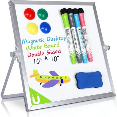 A4 kleines magnetisches Whiteboard, doppelseitiges tragbares trockenes Löschen