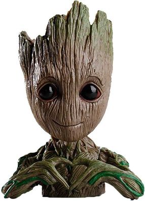 Baby Groot Blumentopf, Baby Groot Actionfigur Mode Galaxy Blumentopf Wächter