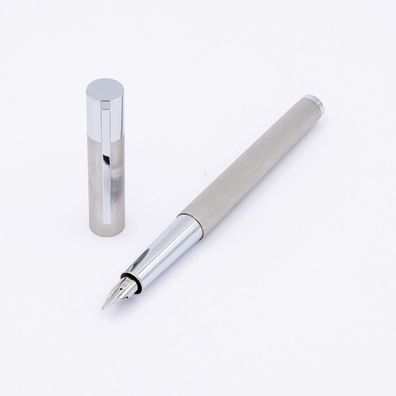 Lamy Scala Füller brushed Silver Edelstahl EF Feder