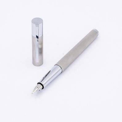 Lamy Scala Füller brushed Silber Edelstahl EF Feder