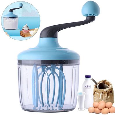 Manuelle Egg Beater Handkurbel ï¼? Mixer Handgekurbelt Multifunktionale