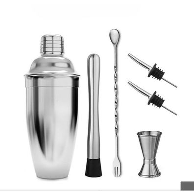 3-teiliges Set Professionelles Cocktail-Set aus Edelstahlbar Cocktail-Shaker