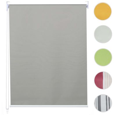 Rollo HWC-D52, Fensterrollo Jalousie, Sonnenschutz Verdunkelung blickdicht 80x160cm