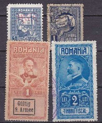 Rumänien Romania [Lot] 04 ( O/used ) geschnitten div. Jahre