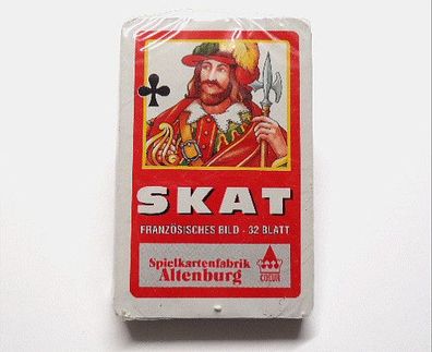 COEUR 32 Skat Spielkarten Französisches Blatt Kartenspiel mit noris Spiele Werbung