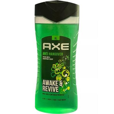 AXE 3in1 Anti Hangover Awake & Revive Duschgel XL, 400 ml