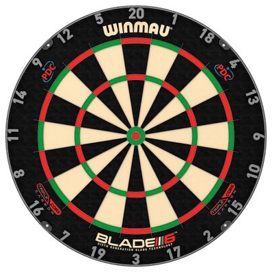 Dartboard Winmau Blade 6 Triple Core Carbon PDC