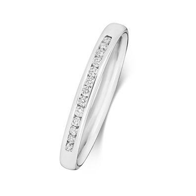 Platin 950 2,2mm Slight Court Form Damen - Diamant Trauring/Ehering/Hochzeitsring