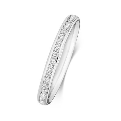 Platin 950 2,2mm Slight Court Form Damen - Diamant Trauring/Ehering/Hochzeitsring