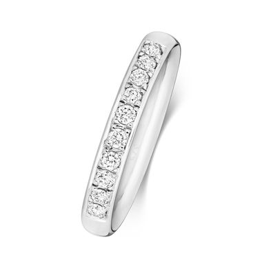 Platin 950 2,7mm Slight Court Form Damen - Diamant Trauring/Ehering/Hochzeitsring