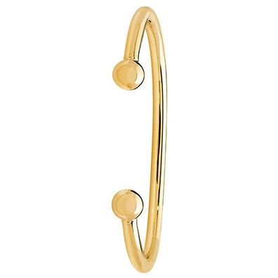 Eleganter 9 ct/Karat Gelb Gold Damen - Torque Armreif - 6cm, 20 Gramm