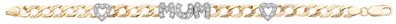 Wunderschönes 9 ct/Karat Gelb Gold Damen - Armband - 19.1cm, 7 Gramm