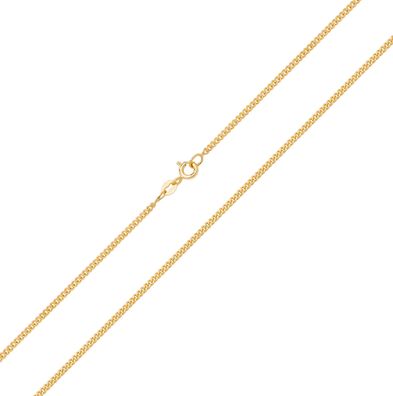 Elegant 9 ct/Karat Gelb Gold Damen - Panzer Kette - 40.6, 45.7, 50.8, 55.9, 61cm