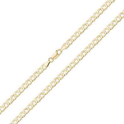 Stylisches 9 Karat (375) Gold Damen - Armband - 18cm*5mm
