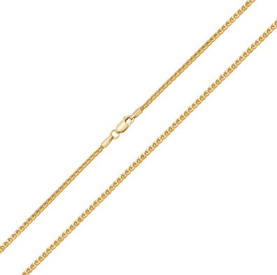 Wunderschön 9 Karat (375) Gold Damen - Haferkorn Kette