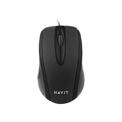 Havit MS753 1000 DPI Universal Maus kabelgebunden USB kompatibel mit Laptop, Noteb