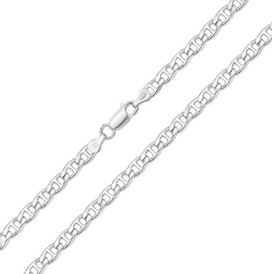 925 Sterling Silber 5mm Anker Kette - 45.7, 50.8, 55.9, 61, 66, 71.1, 76.2cm