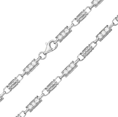 925 Sterling Silber 6mm Herren - Kette - 76.2, 81.3, 86.4cm