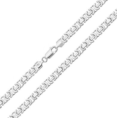 925 Sterling Silber Byzantiner Kette - 45.7, 50.8, 55.9, 61, 66, 71.1, 76.2cm