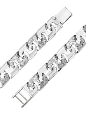 925 Sterling Silber Herren - Kette - 55.9, 61, 71.1cm