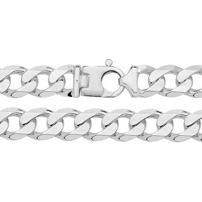 925 Sterling Silber Herren - Armband - 22.2cm, 91 Gramm