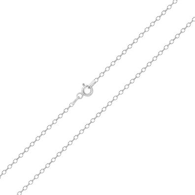 925 Sterling Silber 2mm Damen - Erbs Kette - 40.6, 45.7, 50.8, 55.9, 61cm