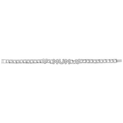 Schönes 925 Sterling Silber Herz Damen - Armband mit Zirkonia - 0.1cm, 12 Gramm