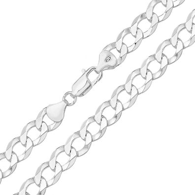 925 Sterling Silber Herren/Damen - Panzer Kette - 45.7, 50.8, 55.9, 61, 66, 76.2cm