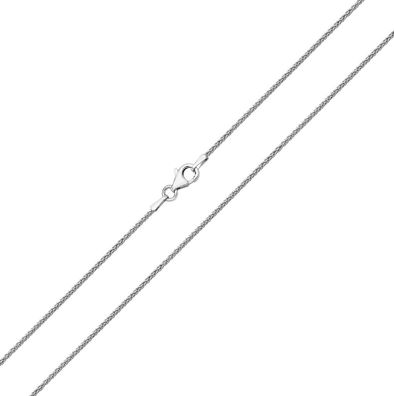 925 Sterling Silber 1.4mm Damen - Haferkorn Kette - 40.6, 45.7, 50.8, 55.9, 61cm