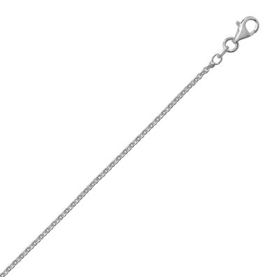 925 Sterling Silber 1.2mm Damen - Kette - 40.6, 45.7, 50.8, 55.9, 61cm