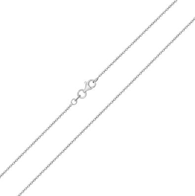 925 Sterling Silber 1mm Damen - Kette - 40.6, 45.7, 50.8, 55.9, 61cm