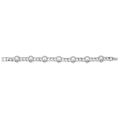 Edles 925 Sterling Silber Damen - Armband - 0.1cm, 13 Gramm
