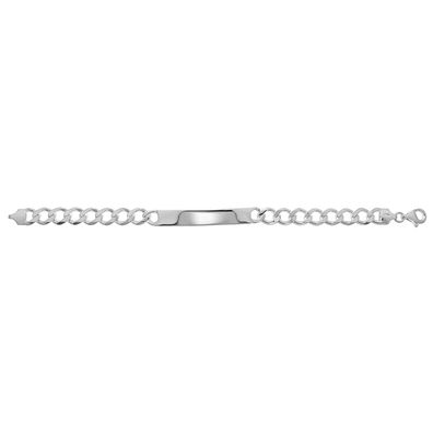 Wunderschönes 925 Sterling Silber Damen - Identifikationsarmband - 0.1cm, 13 Gramm