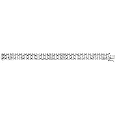 Exklusives 925 Sterling Silber Damen - Armband - 0.1cm, 15 Gramm