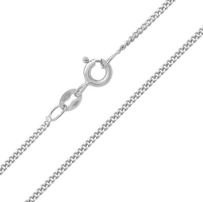 925 Sterling Silber 0.8mm Damen - Panzer Kette - 40.6, 45.7, 50.8cm