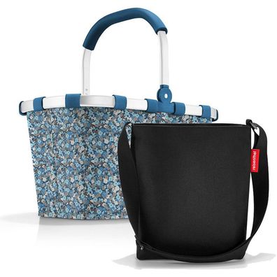 reisenthel Set aus Carrybag und Shoulderbag BKHY, viola celeste + black, Unisex