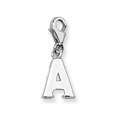 925 Sterling Silber Buchstaben / Initiale Damen - Anhänger