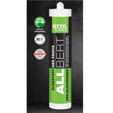 Ottocoll® Allbert der Alleskönner 290ml, Hybrid-Polymer-Klebstoff für