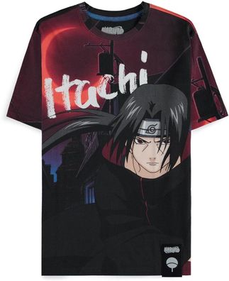 Naruto - Itachi And Sasuke Digital AOP Men's Short Sleeved T-shirt