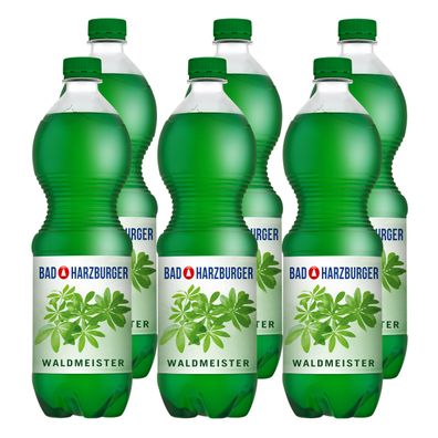 Bad Harzburger Waldmeister Limonade (12 x 1,0L)