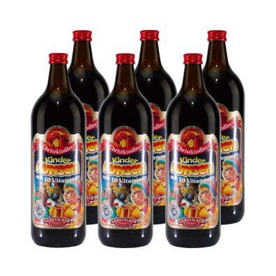 Gerstacker Christkindles Kinderpunsch (6 x 1,0L)