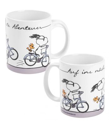 Peanuts Tasse Snoopy Auf ins nächste Abenteuer - Keramik Kaffee Tee