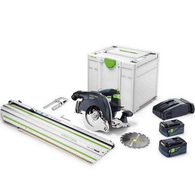 Festool Akku Handkreissäge + Kappschiene Säge HKC 55 5,0 EBI-Set-FSK 420 577675