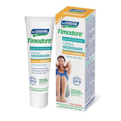 Dottor Ciccarelli Timodore Crema Deodorante Deocreme Ginger für Füße 50 ml