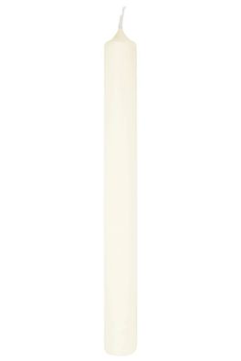 Fink Candle getauchte Titankerze Paraffin creme Höhe 40 cm Durchmesser 4 cm