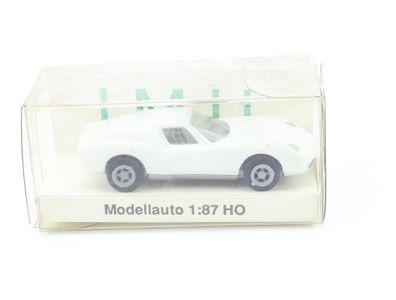 I.M.U. H0 Modellauto PKW Lamborghini-Miura weiß 1:87