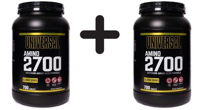 2 x Amino 2700 - 700 tablets