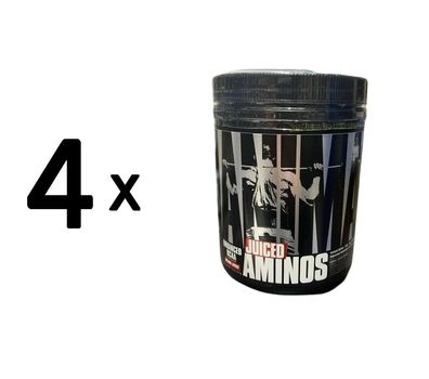 4 x Animal Juiced Aminos, Orange Juiced - 368g