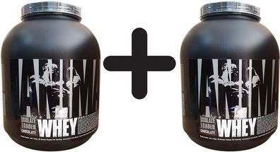 2 x Animal Whey, Chocolate - 2300g