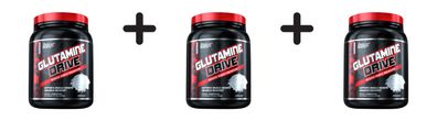 3 x Nutrex Research Glutamine Drive (1000g)